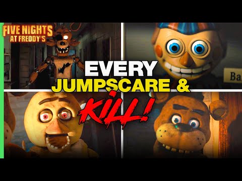 Every JUMPSCARE & KILL in the Five Nights at Freddy's Movie